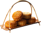中秋月饼素材设计元素