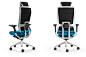 TNK FLEX : The TNK Flex chair is a quality leap in design and development of ergonomically designed office chairs, based on the haptic interaction with the user for a better, more ergonomic support. A chair that intuitively anticipates the user needs, ada