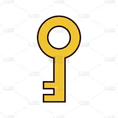 古董键隔离图标