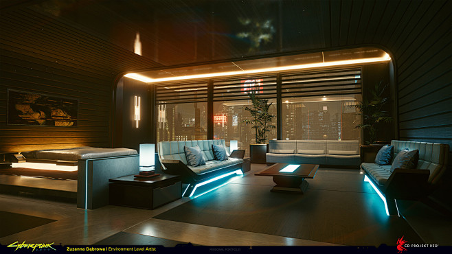 {游戏系列}美国 赛博朋克2077（UI,角色，交通，场景）