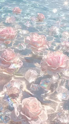 “如果爱看得见，那便是一种花”。ins手机壁纸_1_夜间萤火_来自小红书网页版