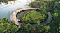 江西上饶十里槠溪时光公园景观设计 | 棕榈设计    映月栈道