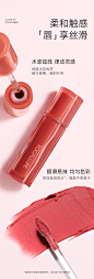 菲鹿儿釉点唇泥雾面哑光口红4