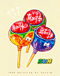 插画｜回忆里的童年零食真的-Susuim_9e866987
