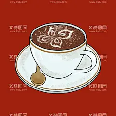 手绘咖啡  - 源文件下载【酷图网】手绘咖啡,咖啡饮品,咖啡,饮品,手绘饮品