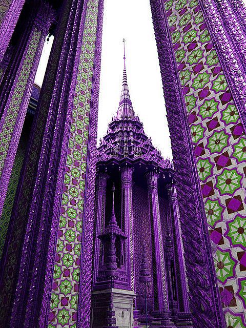泰国紫寺庙