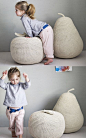 Poufs et coussins