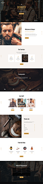 Berger | Barbershop & Tatoo WordPress Theme : Impressive design with its engaging contents will make your website a real standout amongst barbershops and tattoo salons. Berger was created to serve as hairdresser’s portfolio, blog on barberging/hairdre