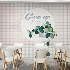 北欧ins黑白格子服装墙纸奶茶咖啡店摄影背景墙宿舍卧室羽毛壁纸-淘宝网