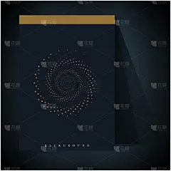 豪华空间探索宇宙的背景模板