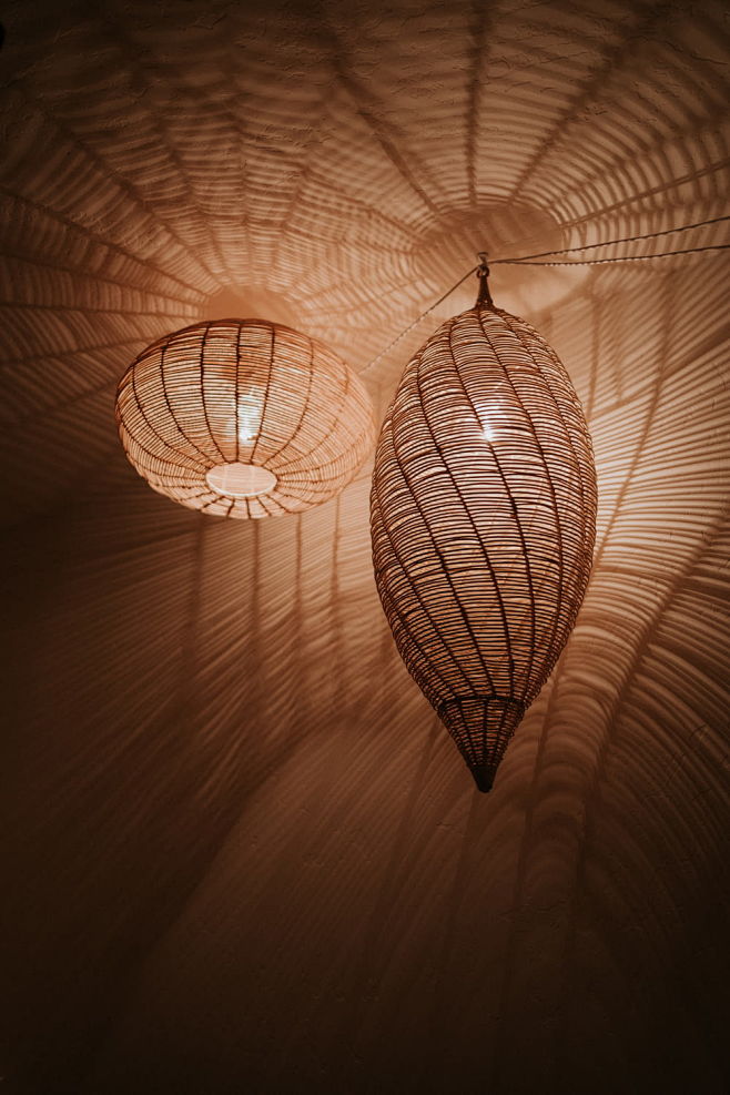 a couple of lights t...