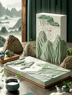 【AI关键词分享】茶叶包装设计渲染场景拍摄 - 小红书