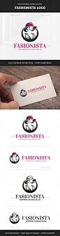 时尚达人标识模板——人类标志模板Fashionista Logo Template - Humans Logo Templates美丽、博客频道,奇克、公司、时尚,时尚达人,女孩,帽子,头,夫人,小姐,在网上,粉色,打印好,复古,沙龙,社会媒体,商店,风格,时尚,视频博客,古董,视频博客,网络,女人,女人 beauty, blog, channel, chique, company, fashion, fashionista, girl, hat, head, lady, miss, online, pi