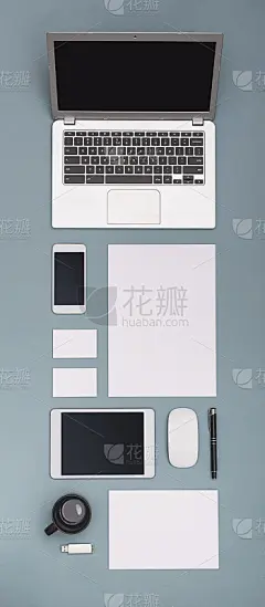 高大的企业身份设计模板