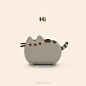 #设计秀# 胖就胖了，做一个萌萌的吃货吧。  Pusheen ​​​​