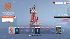 mei04采集到Game UI - BattlePass