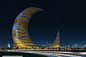 
——位于迪拜的月亮塔摩天大楼，想去吗？



