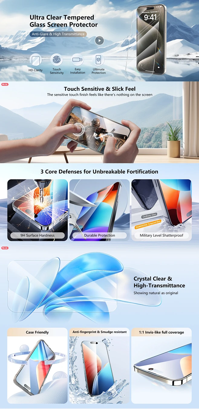 A closer look at Mobile Phone Screen Guard Installation