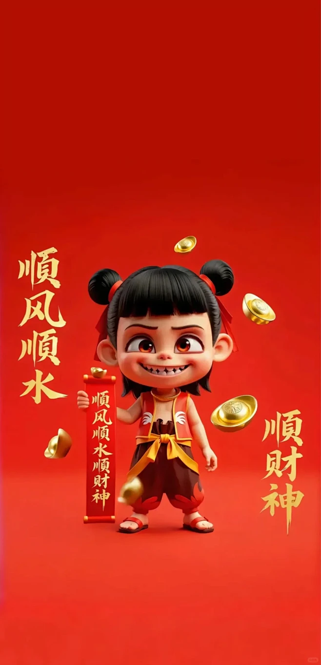 哪吒之魔童闹海高清壁纸 (13)-花瓣网