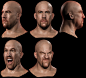 EA_MMA_McCarthy_John, Ji Ruan : EA MMA 2010.
All the heads including the expression were hand sculpt without using any scan date.
