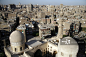 Old Cairo from minaret of Ibn Tulun mosque. - 创意图片 - 视觉中国