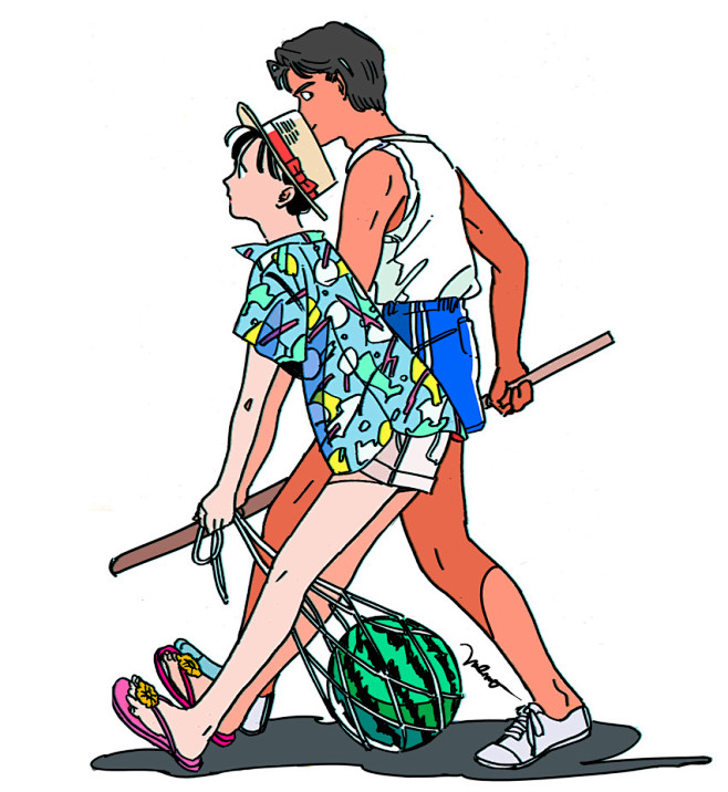 插画家 山根庆丈 出生于1990年12月...