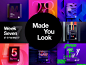 Made You Look | Poster Collection 2017 : Made You Look --01--A self promotional project aswell as a personal challenge where I aim to design a poster a day throughout 2017.The subject is totally random and the only rule is that it can't take longer than 1