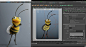 Toon Honey Bee