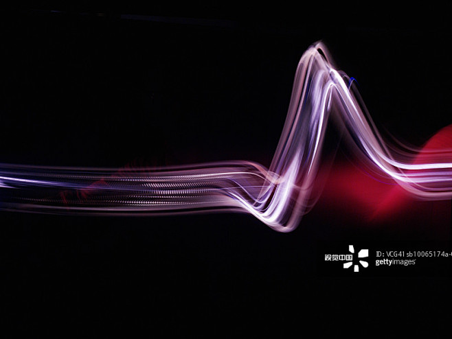 Abstract purple ligh...