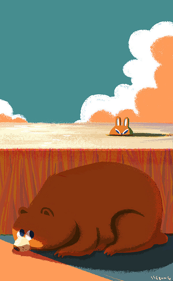 Rabbit is coming. : ...