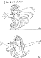 舞い髪メイキング