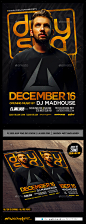 Club Dj Flyer PSD - Clubs & Parties Events