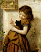 法国画家 Sophie Anderson 油画作品欣赏 ——苏菲·安德森（Sophie Anderson， 1823年--1903年），是一个出生在法国的英国艺术家。她主要致力于描绘妇女儿童的风俗画，特别是以农村为背景。她的作品与前拉斐尔运动时期相关。她是巴黎建筑师查尔斯.让热布雷的女儿，她基本上是自学成才，但是还是在1843年