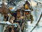 john968015_Squirrel_treehouse_indoor_panorama_in_winter_wool_fe_c05a9fc8-2c92-445b-a262-b29f74a60022