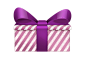 紫色礼盒#礼物