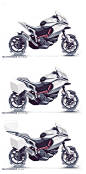 Motorcycle Sketches Vol.I : Motorcycle sketches and renders