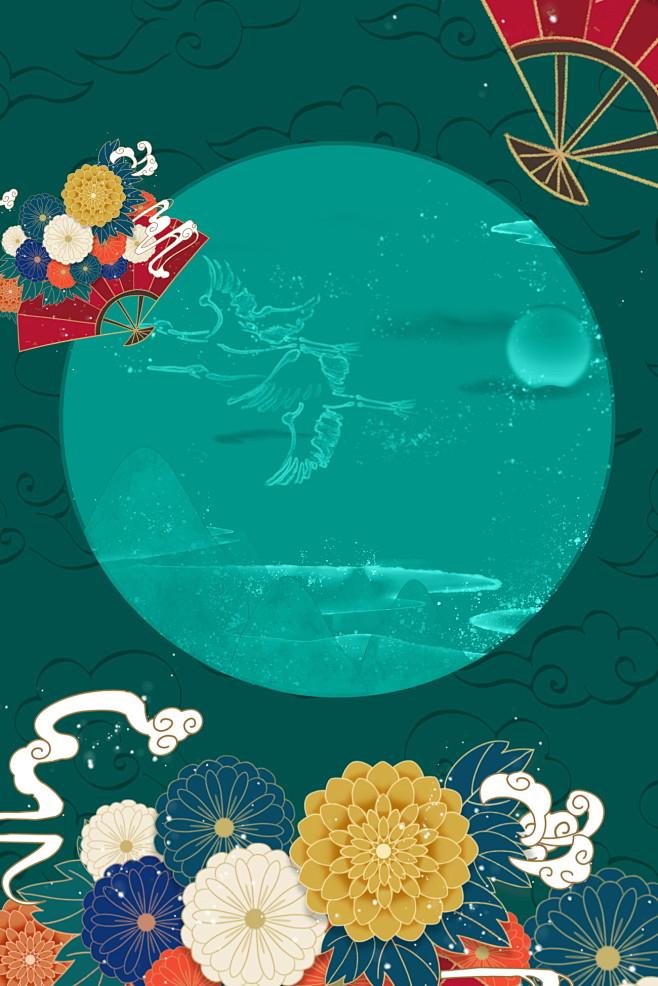 中国风国潮背景