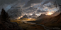 Skyrim - Whiterun Hold, Michal Kus : A speed paint to aim for the mood in one of the spacious regions in Skyrim
