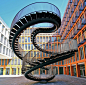 [【艺术创意】无限的楼梯。] 由奥拉维尔·埃利亚松在德国慕尼黑设计的无限的楼梯。