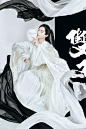 薇薇玄清子的数码后期作品《古风双子》