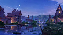 10个梦幻般的概念场景插画