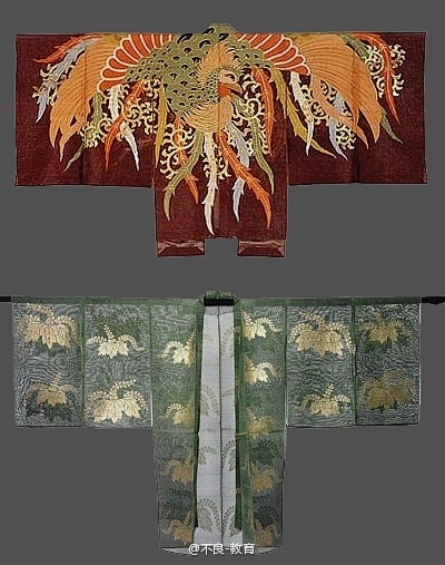 能剧服装。