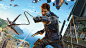 快来抓钩!《正当防卫3(Just Cause 3)》电影剧照壁纸封面大图