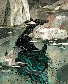 一个25岁华人姑娘 靠画画登上了福布斯排行榜_作品 _风格插画_T201993 #率叶插件，让花瓣网更好用_http://ly.jiuxihuan.net/?yqr=16205401#