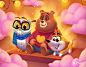 Cartoon illustrations for Joy Blast game