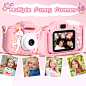 BBLIKE Children's Camera, Children's Camera 1080P HD 2.0 Inch Screen Camera with 32GB SD Card USB Camera Children for Unicorn Gifts Christmas Toy from 3 4 5 6 7 8 9 Years Boys and Girls : Amazon.com.au: Toys & Games
