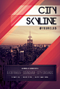 City Skyline Flyer by styleWish on deviantART