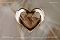 Love & Hearts - Golden SVG Font Pack模板
