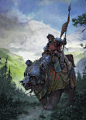 #七点GAME# #游戏美术#
感觉每张图的背后，
都有一段故事~

Tomas Duchek
个人主页：dusint.artstation.com ​​​​