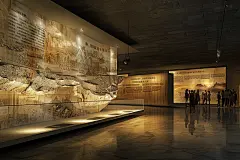 展览馆场馆视觉摄影图